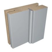 Коробка телескоп. 35*74*2050 ПВХ эмалит серый