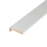 Наличник МДФ ТЕЛЕСКОП 8*70*2150 Эмалит серебристый