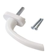 Ручка оконная алюминиевая ЛУНА 35мм