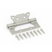 Петля накладная бабочка Palladium E-2BB-100 SN никель