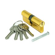 Цилиндр АЛЛЮР 103/50, 132/50 для замков Аверс кл/кл GP латунь