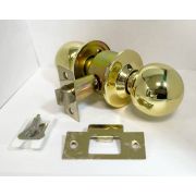 Ручка-кноба круглая MZ-SC-03 золото без запирания