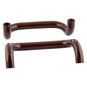 Ручка-Скоба офисная РД-01, 300-30, Коричневая, Россия (комплект 2 ручки + крепеж)