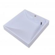 Раковина Твист 600 на стиральную машину marko б/сифона 597*598*105мм