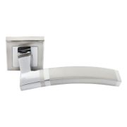 Ручка дверная Rucetti RAP 13-S SN/CP
