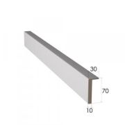 Наличник МДФ ТЕЛЕСКОП NG ГЛАДКИЙ 10*80*2200 Light Grey