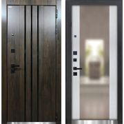 Дверь мет. DORSTON INFINITY ВС-17/ФЗ-6 Дуб мореный / Ривьера Айс 960L