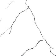 Керамогранит 600*600*9мм BLACK LINE белый глянец ZM