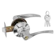 Ручка-защелка 3В-2-01/ключ-фиксатор/Хром/ НОРА-М