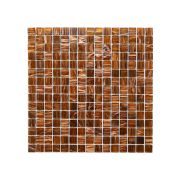 мозаика Sable Wood стеклянная, чип 20*20*4мм, лист 327*327мм