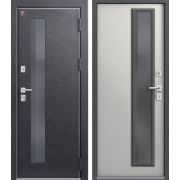 Дверь мет. Т-10 Антрацит муар / Ясень скандинавский 2050*860 L