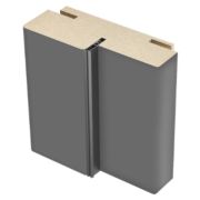 Коробка телескоп. Эмалит графит СНАБ 31*75*2070