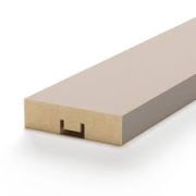 Рейка МДФ STELLA Планкен De Lux SANDGRAU 2700*16*60мм