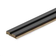 Профиль Старт МДФ Stella Beats De Luxe Black Lead 2700*66,5*16 (4шт/уп)