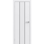 Дверное полотно ПГ Эмаль Line 4 ЧМ белый 700
