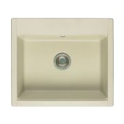 Мойка кухонная ДЕЛИЯ 60 жемчуг + решетка