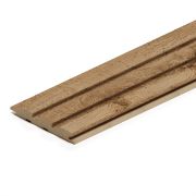 Панель Стеновая реечная МДФ Stella Beats Light Пекан 2700*119*16 (4шт/уп)