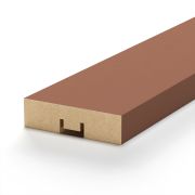 Интерьерная рейка МДФ Stella ПЛАНКЕН De Lux Mauve 16*60*2700